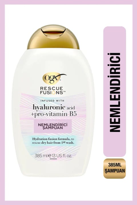 OGX Rescue Fusions شامپو مرطوبکننده