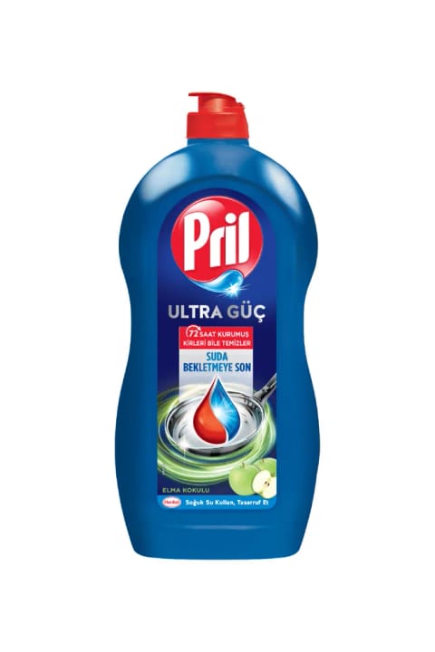 Pril Ultra Güç مایع ظرفشویی سیب آماسیا 1306 میلیلیتر بهداشت در آب سرد...
