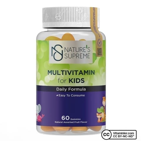 Nature's Supreme جونیور مولتیویتامین 60 عددی جویدنی