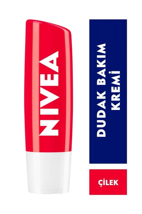 NIVEA بالم لب توت فرنگی ۴.۸ گرم — Lip Strawberry 8gr