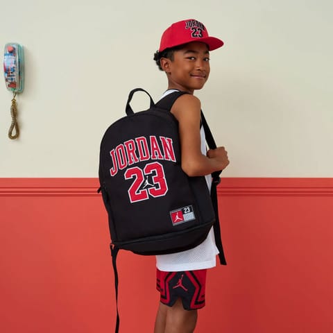 کولهپشتی کودک Jordan Jersey 23 (27L) مشکی