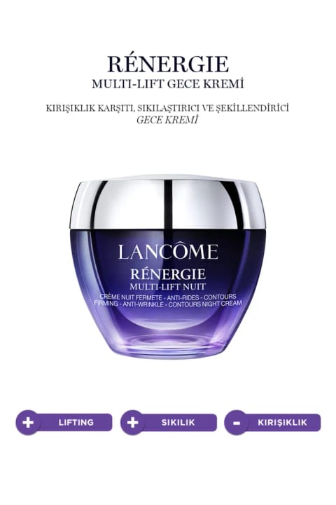 Lancome Renergie Nuit Multi-Lift کرم شب سفت‌کننده 50 میلی‌لیتر