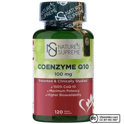 Nature's Supreme Coenzyme Q10 100 mg 120 کپسول