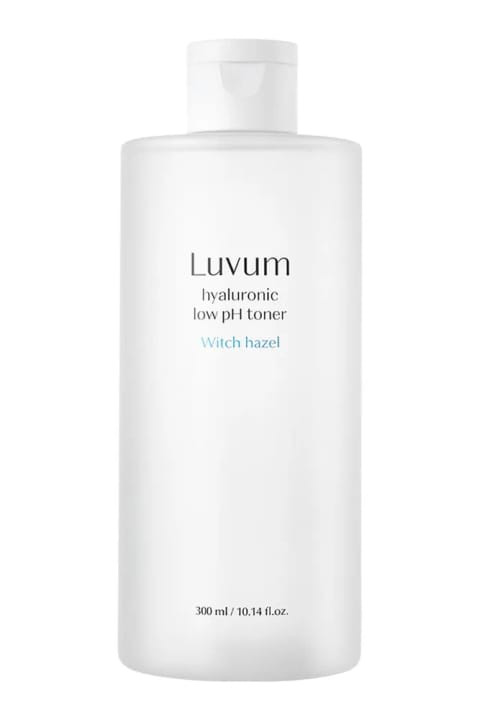 تونر مرطوب‌کننده LUVUM ضد ظاهر منافذ pH 5.5 با Witch Hazel و Hyaluronic Acid
