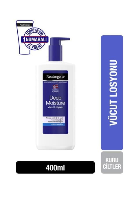 Neutrogena Deep Moisture لوسیون بدن 400 میلیلیتر