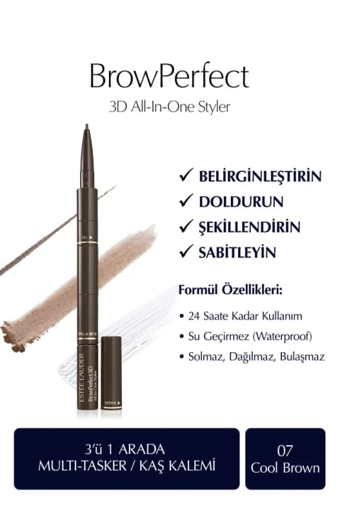 مداد ابروی Estee Lauder - BrowPerfect 3D All-In-One Styler Multi-Tasker 07 Co...