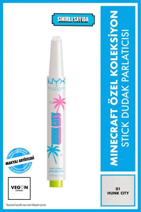 NYX Professional Makeup Minecraft مجموعه ویژه برق لب استیکی