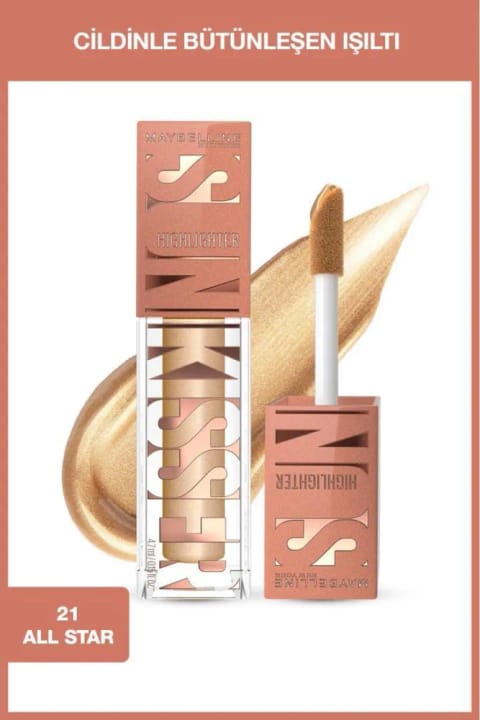 میبلین نیویورک Sunkisser هایلایتر مایع - 21 All Star