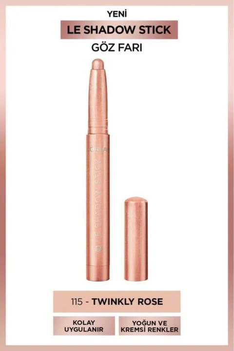 L'Oréal Paris Le Shadow Stick سایه چشم - 115 Twinkly Rose