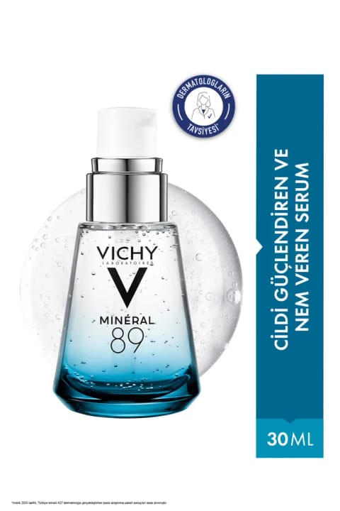ویشی Mineral 89 تقویت‌کننده و آبرسان پوست با هیالورونیک اسید