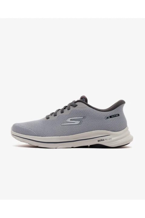 SKECHERS GO WALK 8 کفش پیاده‌روی مردانه خاکستری 216783 GRY