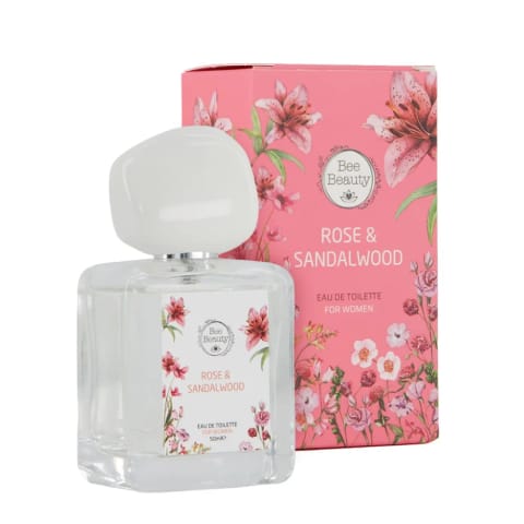 ادوتوالت زنانه Bee Beauty Rose & Sandalwood ۵۰ میلی‌لیتر