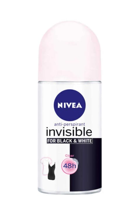 NIVEA رول‌آن نامرئی B&W Clear 50ml