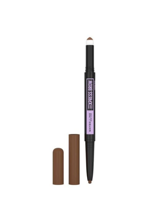 Maybelline New York Express Brow Satin Duo مداد ابرو دوطرفه - 02 رنگ متوسط