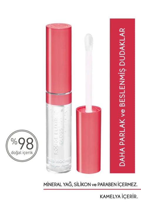 Yves Rocher Lip Gloss - 7 میلیلیتر - 01 شفاف کریستالی