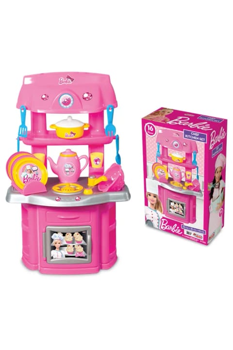 ست آشپزخانه شف با مجوز Barbie برند DEDE