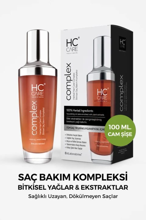 HC Care Complex ضد ریزش و ترمیمکننده مو گیاهی