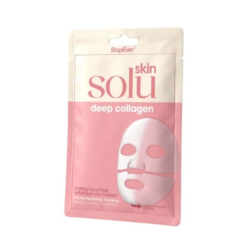 StopEver Skin Solu Deep Collagen ماسک ورقه‌ای سفت‌کننده و مرطوب‌کننده صورت