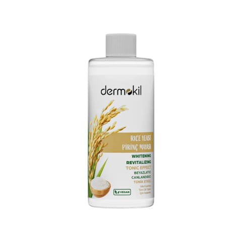 Dermokil تونیک روشن‌کننده صورت با مخمر برنج ۲۰۰ میلی‌لیتر