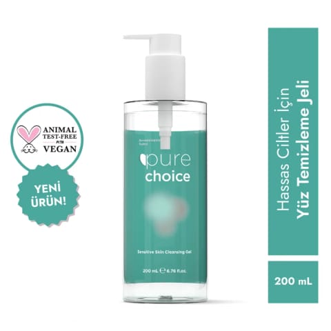 Pure Choice ژل شستشوی صورت برای پوست‌های حساس ۲۰۰ میلی‌لیتر