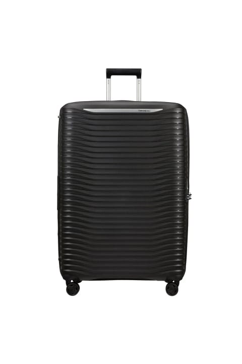 چمدان Samsonite Upscape مشکی آکاردئونی ۴ چرخ سایز بسیار بزرگ ۸۱ سانتیمتر
