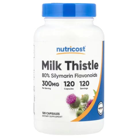 Nutricost Milk Thistle 80% 300 mg 120 Caps