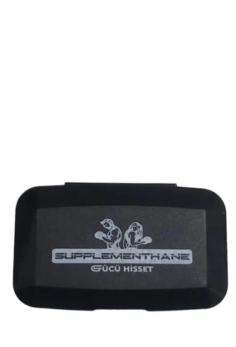 جعبه قرص Pillbox لوگودار SupplementHane