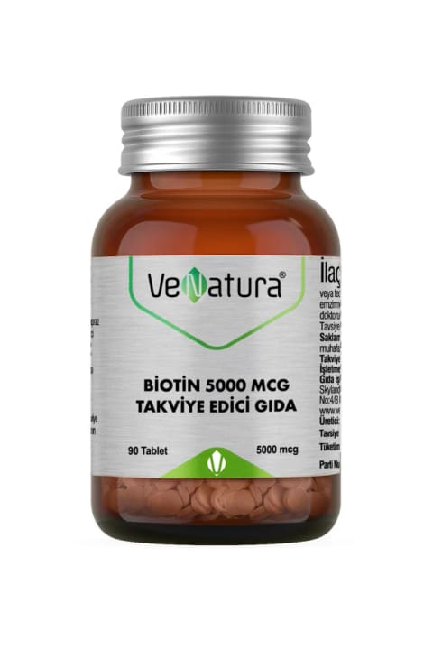 VeNatura Biotin 5000 mcg 90 Tablet