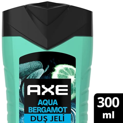 Axe Premium Collection شاور ژل آکوا برگاموت 3 در 1 بدن، مو و صورت 300 میلیلیتر