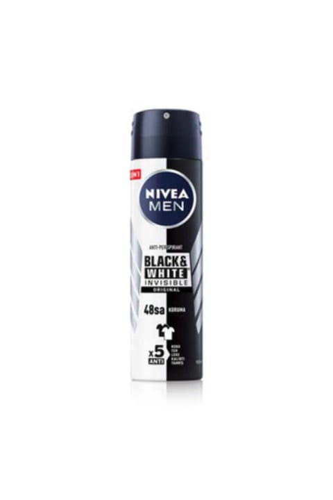 دئودورانت مردانه NIVEA Black&White Power حجم 150 میلیلیتر، ۱ عدد
