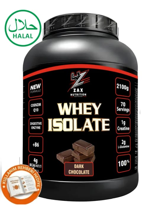 zax nutrition Whey Isolate 2100 گرم 72 سرویس