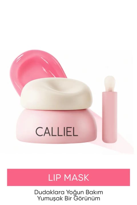CALLİEL بالم مراقبت از لب رنگی با آبرسانی intense، نرمکننده و درخشانکننده