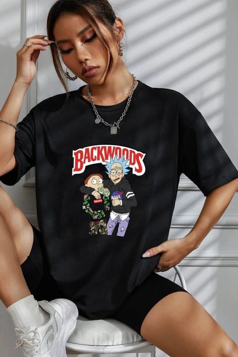 تی‌شرت چاپی Backwoods یونیسکس uyguntarz
