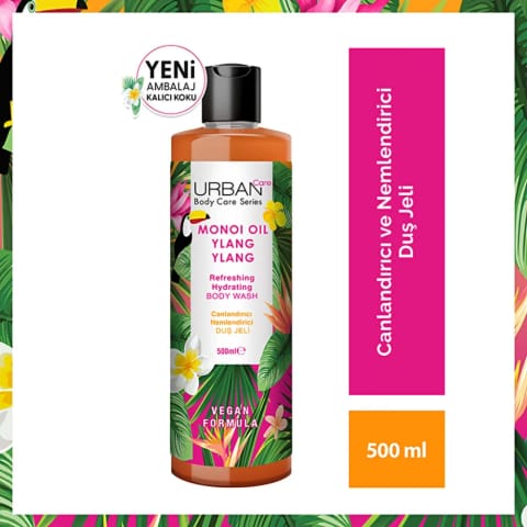 Urban Care شاور ژل مونوی و یلانگ یلانگ