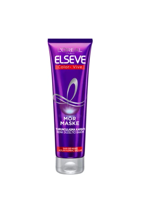 Elseve ماسک مو مغذی بنفش ضد زردی (پرتقالی) 150 میلیلیتر