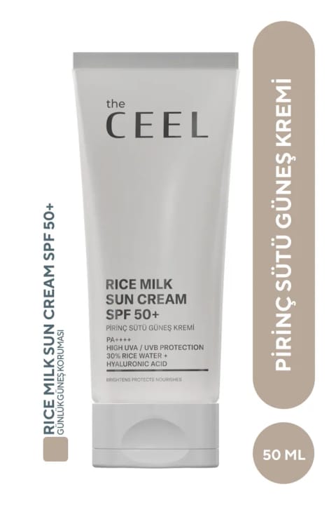 کرم ضد آفتاب برنج The Ceel SPF 50+ با محافظت بالا و آبرسانی