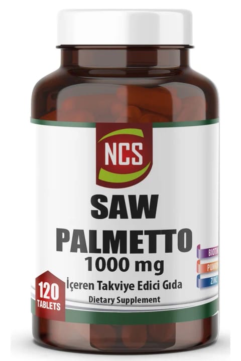 NCS کوتوله پالم 1000 میلیگرم 120 عددی ساو پالمتو