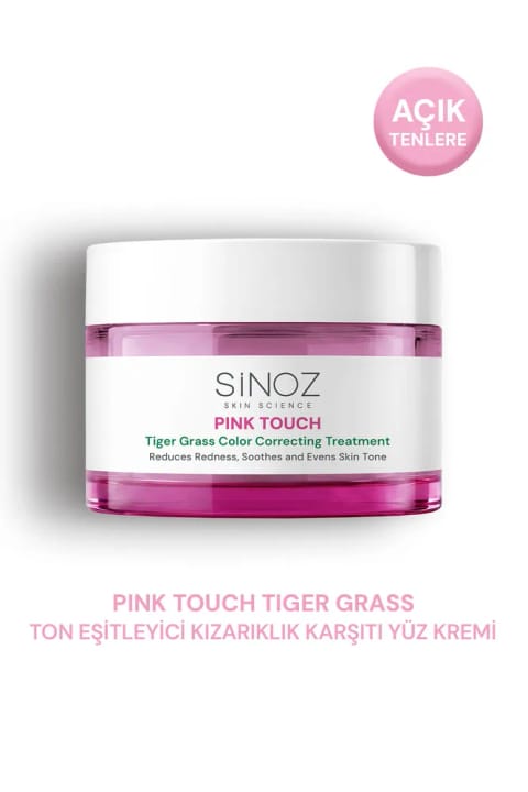SİNOZ Pink Touch کرم ترمیمکننده و یکدستکننده فوری رنگ پوست با عصاره ببری ۱۵ میلیلیتر (مناسب پوستهای روشن)