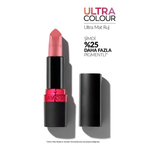 Avon Ultra Mat Ruj 17 Pink Passion