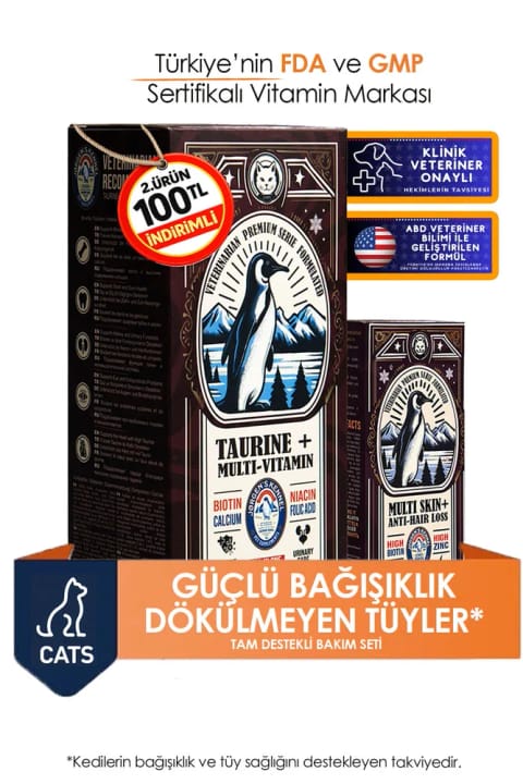 Jorgens Kennel ست کامل مولتی‌ویتامین ممتاز مخصوص گربه