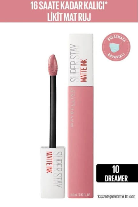Maybelline New York Superstay Matte Ink Liquid Lipstick 10 Dreamer