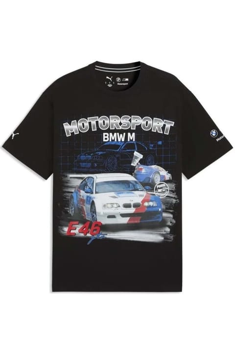 تیشرت مردانه Puma 634888 BMW MMS Sportswear Grphc Tee مشکی