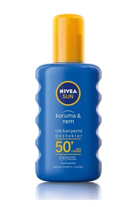 NIVEA ضدآفتاب اسپری محافظت و آبرسانی SPF 50+