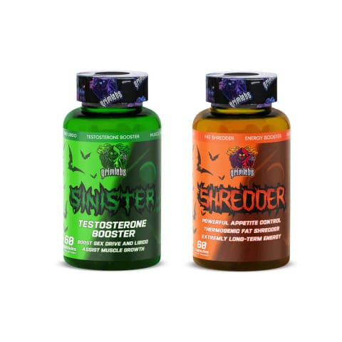 Grimlabs Sinister Booster Shredder چربی‌سوز Testo Cuts کات
