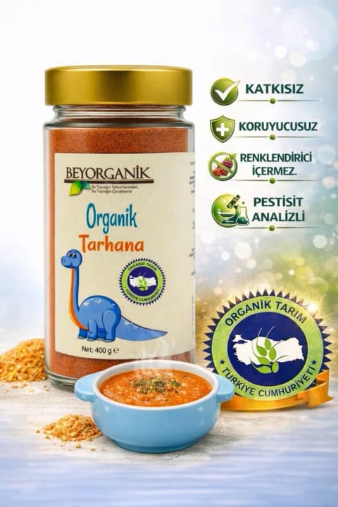 BEYORGANİK Organic Tarhana 400gr (دارای آنالیز سموم و آفلاتوکسین)