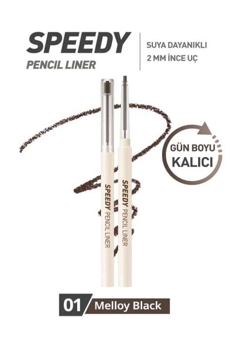 مداد چشم PERIPERA Speedy Penci... — 1 Melloy Black