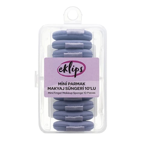 اسفنج آرایشی انگشتی مینی Eklips (بسته ۱۰ عددی)