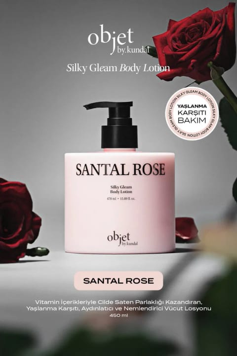 لوسیون بدن ضد پیری با پرداخت ساتن Kundal Silky Gleam