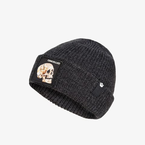 کلاه بافت Goorin Bros Cancelled Skull مشکی یونیسکس