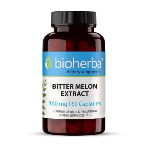 Bioherba عصاره خیار تلخ + Chromium Picolinate 360 mg 60 Caps